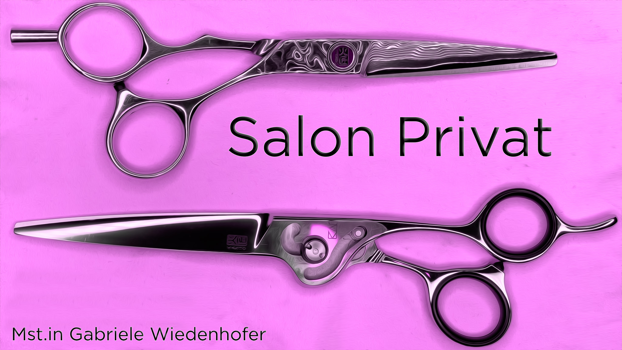 Friseurscheren als Motiv von Salon Privat
